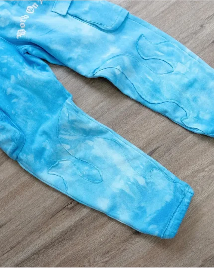 Lemons On Fire Cargo Sweatpants (2)