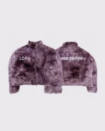 Lemons On Fire Fluffy Jacket (1)