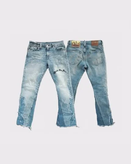 Lemons On Fire Jeans Blue (2)