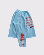 Lemons On Fire Long Sleeve Blue (1)