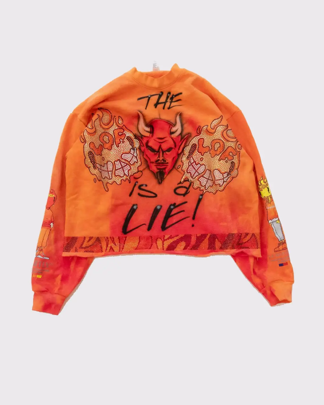 Lemons On Fire Long Sleeve Orange Lemons On Fire Long Sleeve Orange