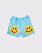 Lemons On Fire Shorts Blue (1)