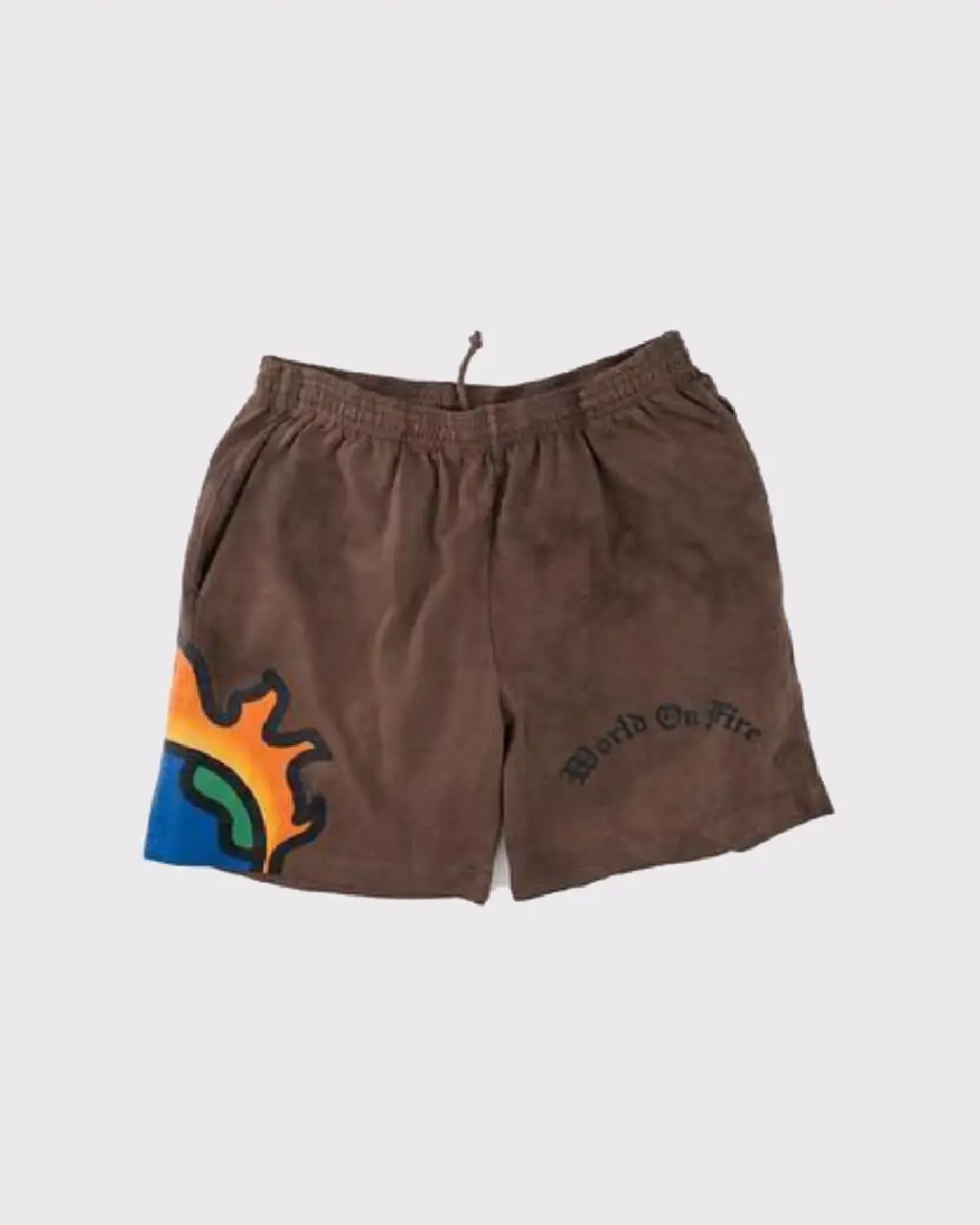Lemons On Fire Shorts Brown (2) Lemons On Fire Shorts Brown (2)