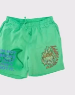 Lemons On Fire Shorts Green (2)