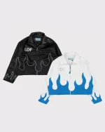 Lemons On Fire Superstar Jacket Black (1)