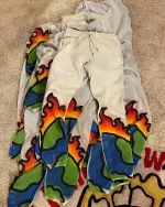 Lemons On Fire Sweatpants Multi (1)