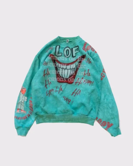 Lemons On Fire Sweatshirts Green