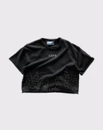 Lemons On Fire T Shirt Black (6)