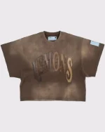 Lemons On Fire T Shirt Brown (1)