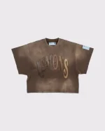 Lemons On Fire T Shirt Brown (2)