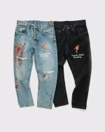 Lemons On Fire Thanks For Asking Jeans Blue (1)