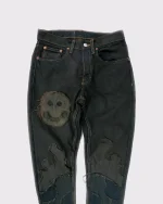 Lemons On Fire War Jeans Black (1)