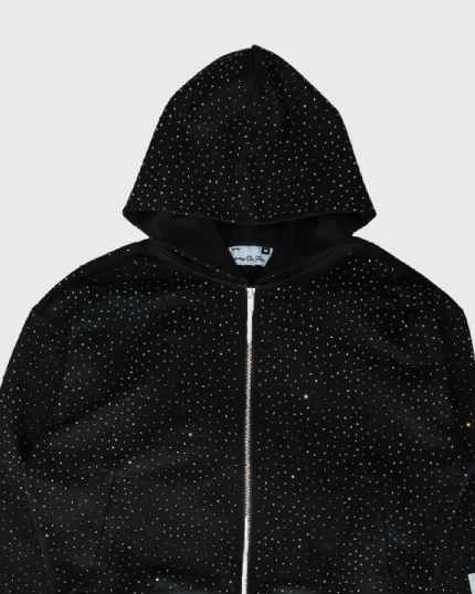 Lemons on Fire Cropped Hoodie (2)