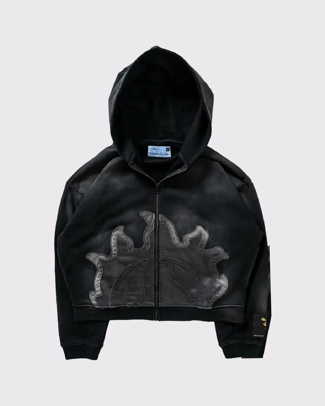Lemons on Fire Hoodie Black (2) Lemons on Fire Hoodie Black (2)