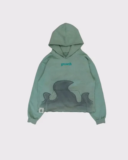 Lemons on Fire Hoodie Olive (1)